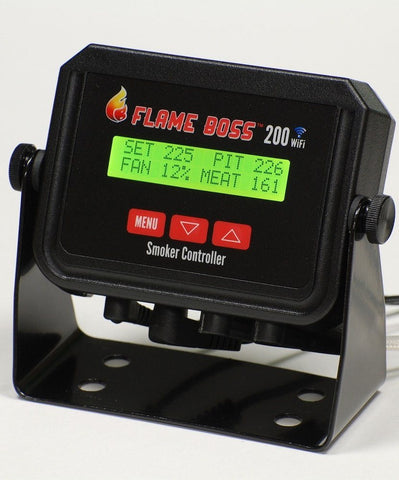Flame Boss 200-WiFi Kamado Smoker Controller *Fits Big Green Egg, Smokey Joes, And More...
